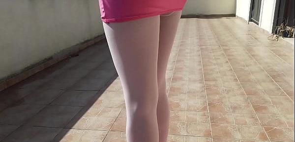  Laura on Heels amateur 2021. Walk outside in 8 inches heels